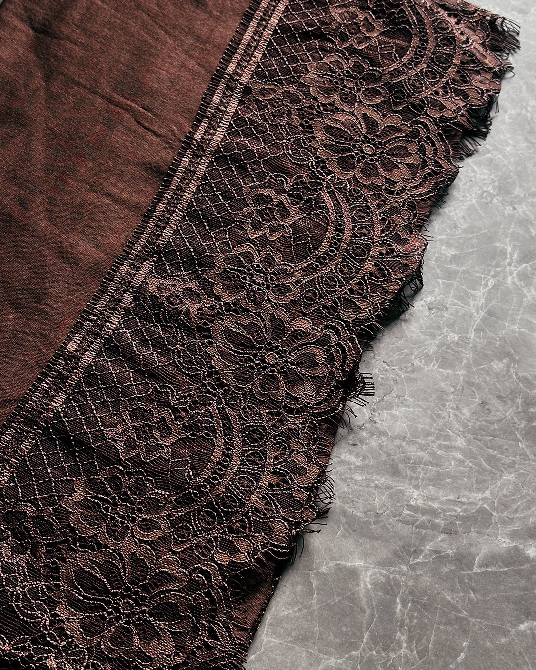 Dark Brown Lace