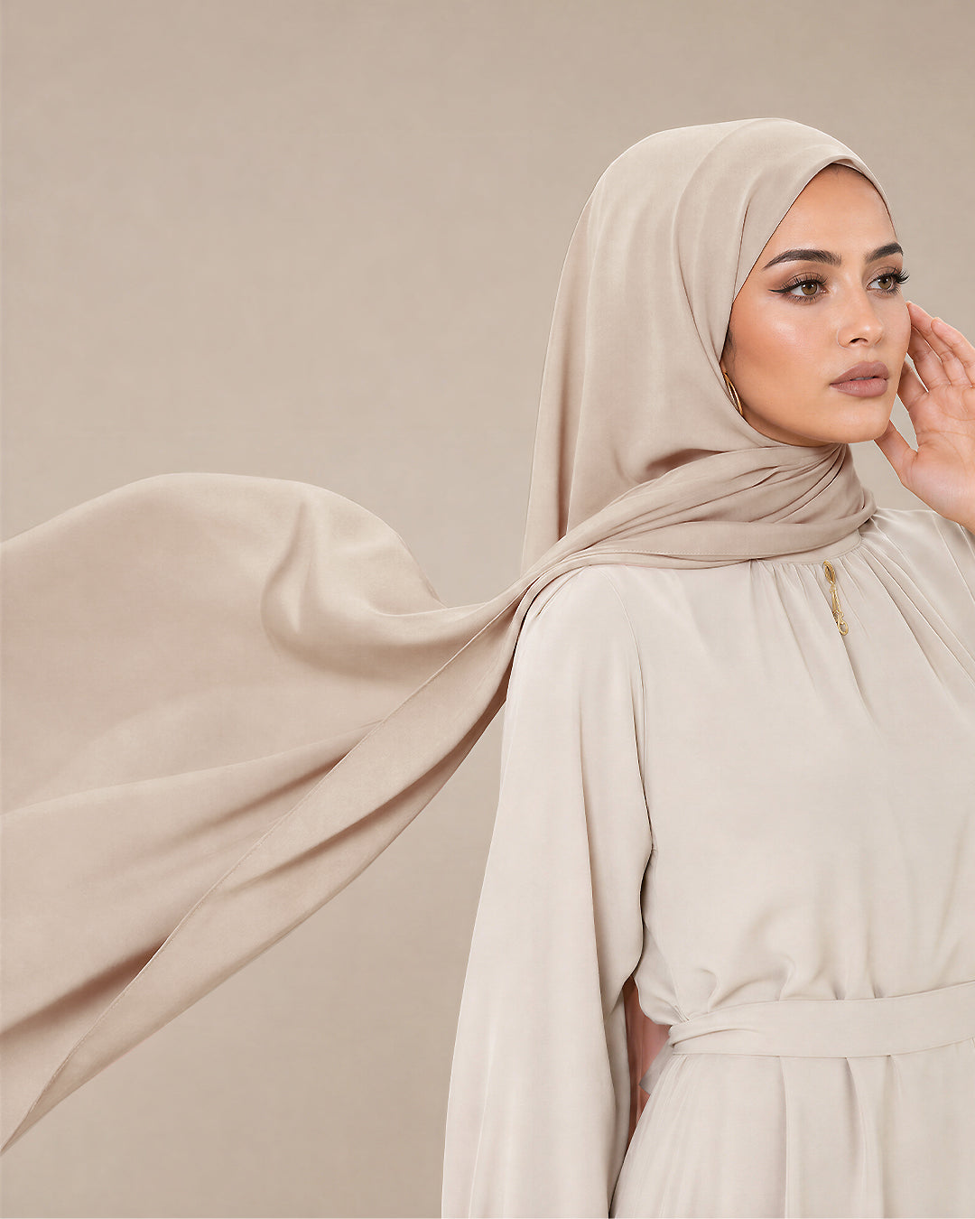 Silk of Medina, Chiffon 'Nude'