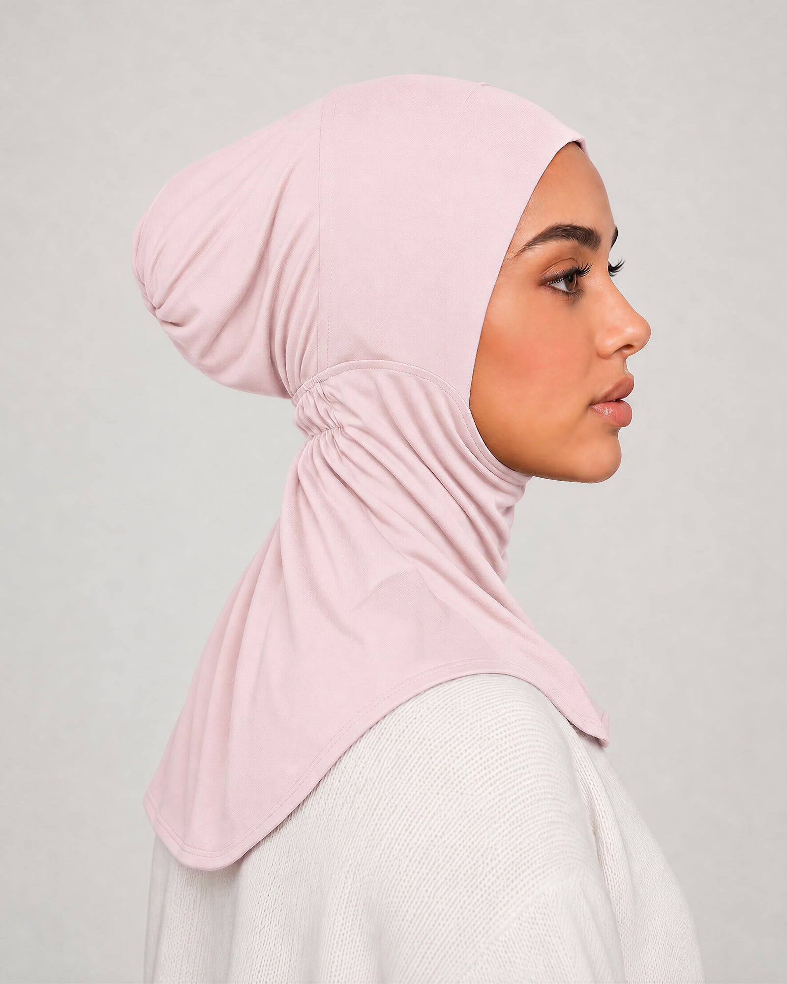 Recycled Bamboo Ninja Cap 'Pale Pink'